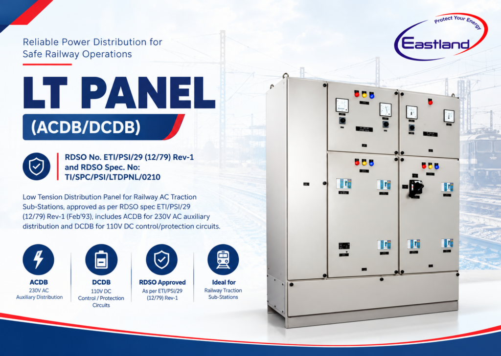 LT PANEL (RDSO approved ETI/PSI/29)